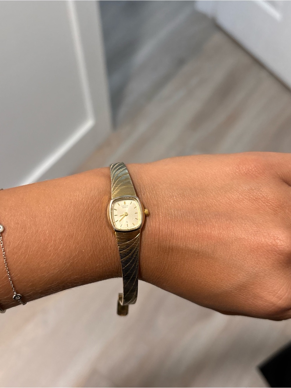 Vintage Gold-Tone Women's Watch